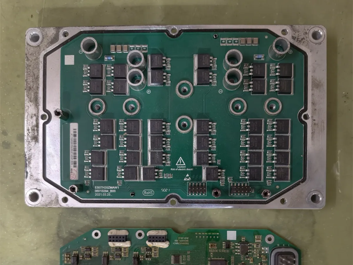 Controller board inspection — component-level repair