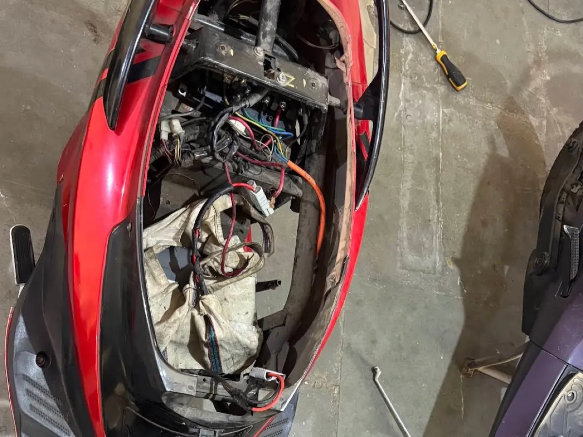 Suspension, wiring harness & brake service